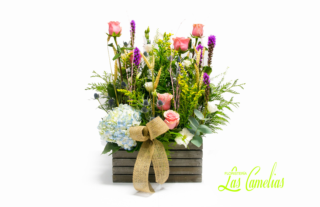 Centros de flores, una fuente natural de aroma y color a la vida diaria.