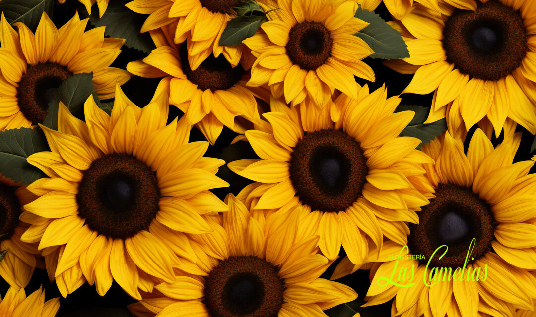 Composiciones florales con giraloses
